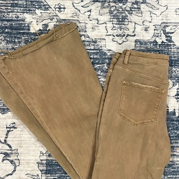 Women's Tan Pants - Picture 2 of 2